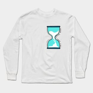 'Good Things Take Time' Quote Decorative Typography Long Sleeve T-Shirt